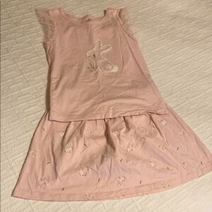 Easter Ready - LIKE NEW! Carter's Pink Sleeveless tank top & matching skort!